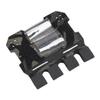 Tactical Admin Phone Pouch for Vest MOLLE Plate Carrier Multi-camo Portable Cell Phone Carrier Holder Quick-Release Magnetic Buckle (camo Black) view 3