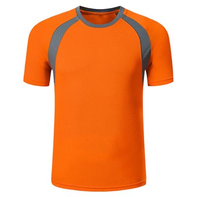 easyforever Kids Boys' UPF 50+ Sun Shirts Short Sleeve Rashguard Athletic Swim Shirt Swimming Tops Swimwear Orange 3-4 Years
