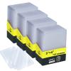 Binditek 100 Pack 3" x 4" Hard Plastic Card Protectors, 35PT Rigid Card Holders for Sports and Game Cards, Baseball, Football, Basketball, Hockey, Golf view 1