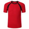 easyforever Kids Boys' UPF 50+ Sun Shirts Short Sleeve Rashguard Athletic Swim Shirt Swimming Tops Swimwear Red 3-4 Years view 1