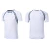 easyforever Kids Boys' UPF 50+ Sun Shirts Short Sleeve Rashguard Athletic Swim Shirt Swimming Tops Swimwear White 7-8 Years view 2