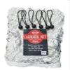 Velocity Lacrosse Net  4mm Lightweight Backyard Replacement Lacrosse Goal Net, Fits All 66 Goals, 1000D High-Strength Polyester, Weatherproof & UV-Resistant  White view 1