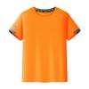 easyforever Kids Boys Short Sleeve UPF 50+ Sun Protection Rash Guard Swim Shirts Swimming Top Active Gym Tees Orange 7-8 Years view 1