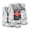 Velocity Lacrosse Net  6mm (2-Pack) Replacement Goal Net, Heavy Duty for High School, College, Professional, Fits All 66x7 Goals, 1000D High-Strength Poly, Weatherproof & UV-Resistant  White view 1