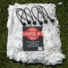 Velocity Lacrosse Net  6mm (2-Pack) Replacement Goal Net, Heavy Duty for High School, College, Professional, Fits All 66x7 Goals, 1000D High-Strength Poly, Weatherproof & UV-Resistant  White view 2