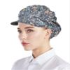 Nanxson 3pcs Chef Hats for Women Men Chef Caps Work Hats Kitchen Cooking Bakers Hat for Food Service with Brim Navy view 1