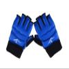 Runworld Men Kids Taekwondo Gloves Punch Bag Boxing Martial Arts MMA Sparring Grappling Muay Thai Training PU Leather Wrist Wraps Gloves (Medium, Blue) view 1