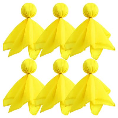 BESPORTBLE 6pcs Lightweight Soccer Penalty Flags Tossing Flags for Football Games Easy Outdoor Events and Referee Use