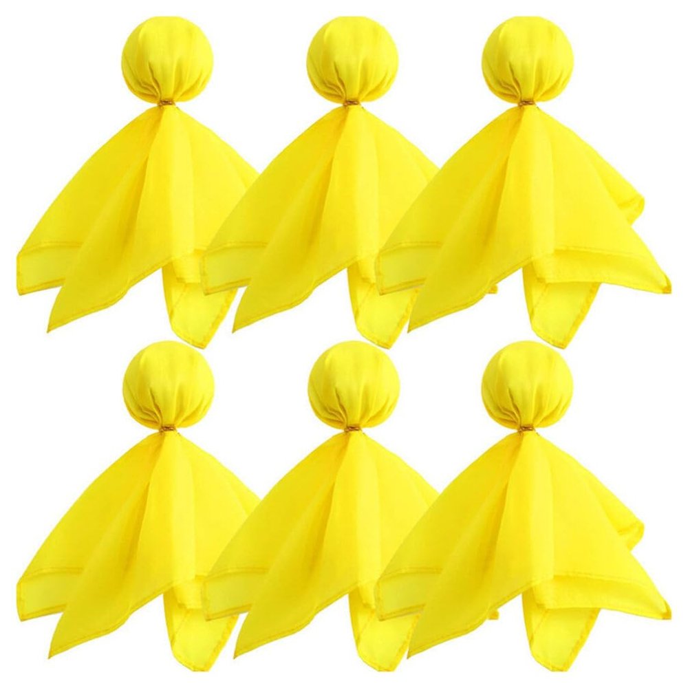 BESPORTBLE 6pcs Lightweight Soccer Penalty Flags Tossing Flags for Football Games Easy Outdoor Events and Referee Use