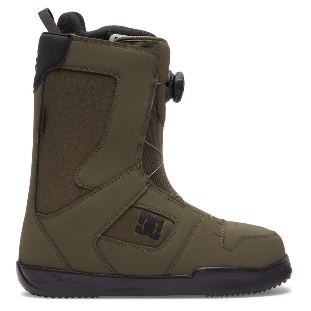 DC Shoes DC Phase BOA Mens Snowboard Boots Olive/Black 10.5