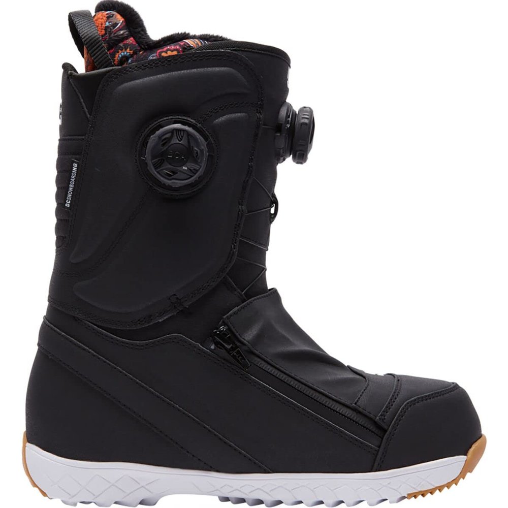 DC Mora BOA Snowboard Boots Black/White/Black 8 B (M)