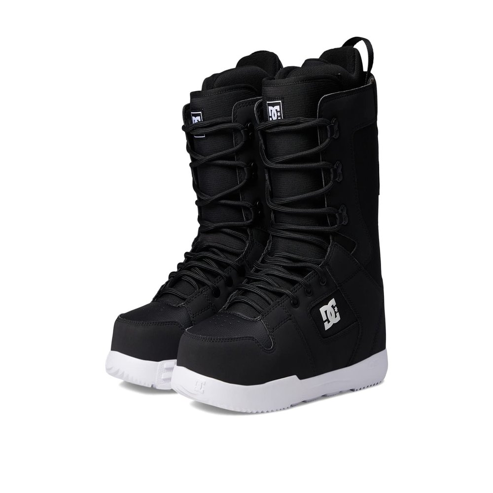 DC Phase Mens Snowboard Boots (13, Black/White)