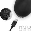 Bicycle Headlight and Rear Tail Light with Bell, Super Bright Bike Light Set with Horn Easy to Install USB Rechargeable Bike Light Set Suitable for Men Women Kids Road Mountain Bike (Black) view 4