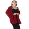 Chiffon Shawls and Wraps for Evening Dresses Women Elegant Soft Scarf Bridal Scarve Wedding Stole (Wine Red, Plus Size) view 2
