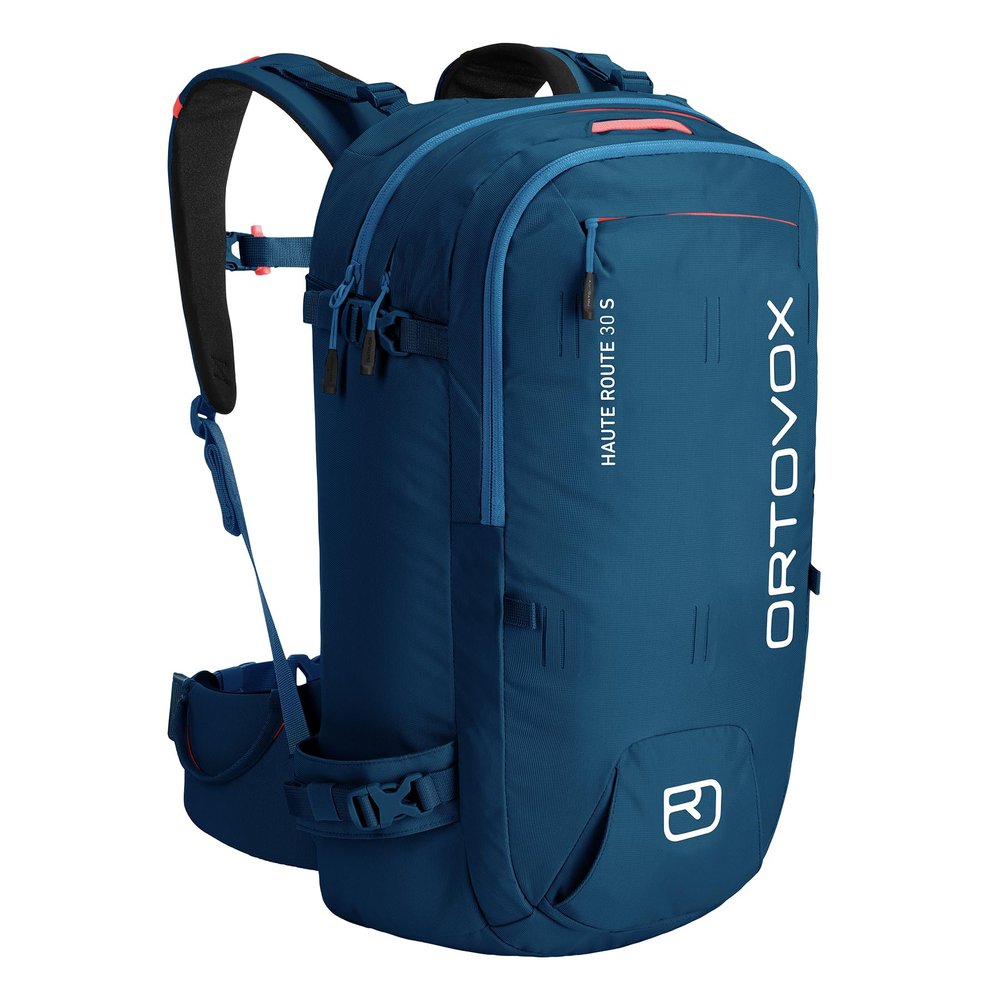 Ortovox Haute Route 30L S Backcountry Ski Backpack, Petrol Blue