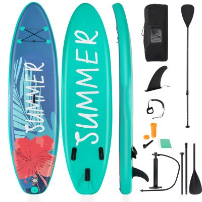 Paddle Board Inflatable 10.5'/11'x32 x6SPORFIT Stand Up Paddle Board with Premium SUP Accessories & Backpack Extra Wide Ultra-Light Youth & Adult Standing Boat for All Skill Levels