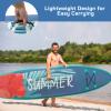 Paddle Board Inflatable 10.5'/11'x32 x6SPORFIT Stand Up Paddle Board with Premium SUP Accessories & Backpack Extra Wide Ultra-Light Youth & Adult Standing Boat for All Skill Levels view 4