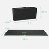 Tumbling Mats for Gymnastics for Home 4'X10'X2" Gym Exercise Pad with Carrying Handles Folding Exercise Mat for Yoga,Stretching,Workouts,Home Gym view 2