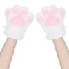 Animal Paw Claw Gloves Cat Wolf Dog Paws Gloves Halloween Cosplay Costume Warm Plush Mittens view 1