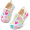 Lefflow Toddler House Slippers Girl Baby Walking Shoes Toddler Slip On Childrens Slippers Outdoor Colorful Size 10.5-11 view 1