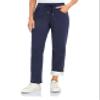 Inno 28" 31" 34" 36" Women's Baby Polar Fleece Lined Jogger Pants Warm Sweatpants Thermal Athletic Lounge, Straight-Leg, Navy Blue, XXL, Regular-31 Inseam view 1