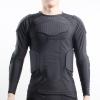 Jellybro Men's Padded Football Protective Gear Set Training Suit for Soccer Basketball Paintball Rib Protector view 3