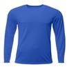 A4 Youth Sprint Long Sleeve Tee Royal S view 1