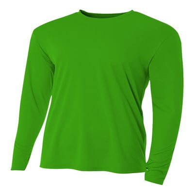 A4 Cooling Performance Long Sleeve Crew Kelly XL