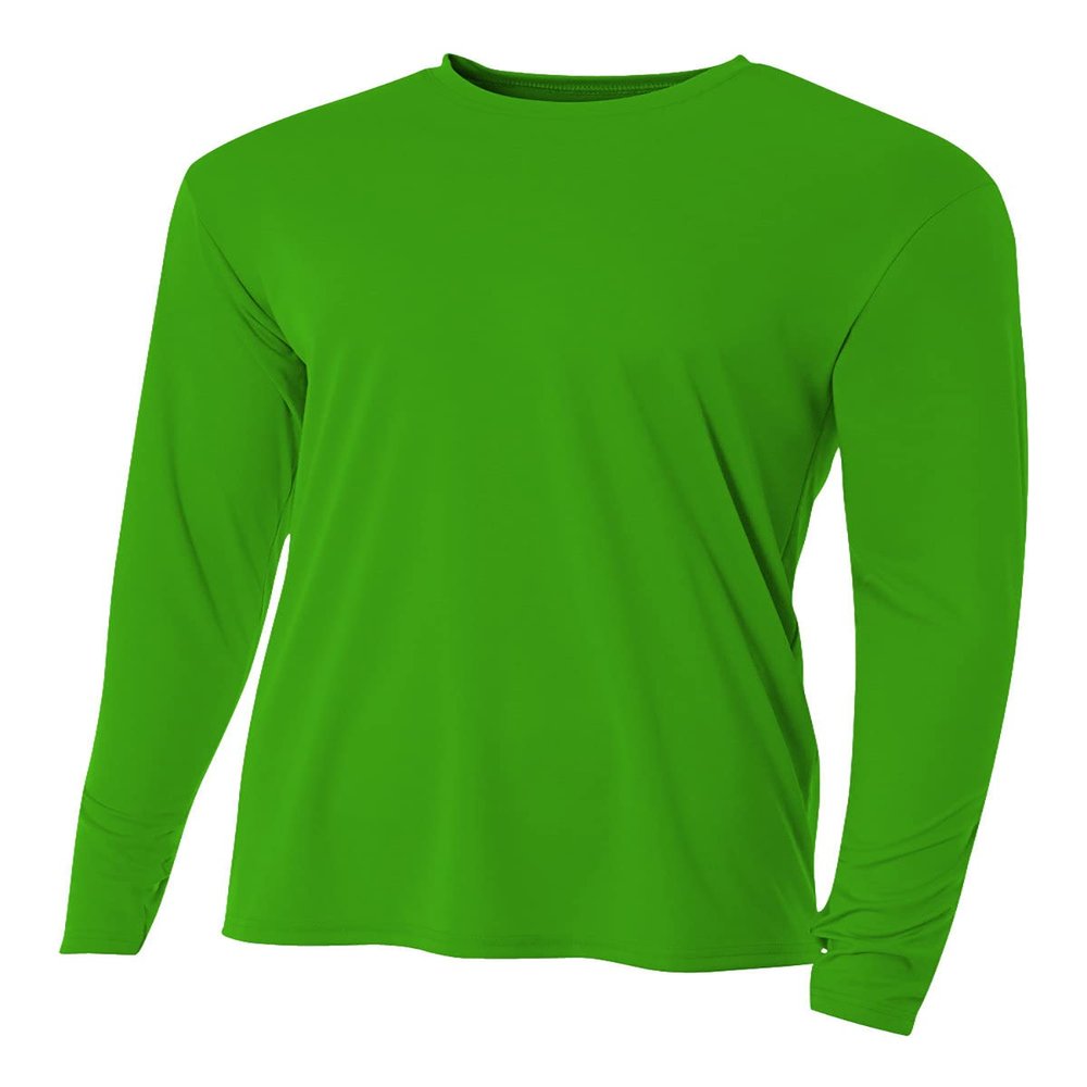 A4 Cooling Performance Long Sleeve Crew Kelly XL