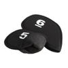 Golf Head Covers Club Iron Putter Head Protector Set Neoprene Golf Putter Cover Black view 2