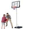 Adult Youth Basketball Hoop, Height Adjustable 260-350cm, Indoor and Outdoor Dunk Game Basketball Hoop view 1