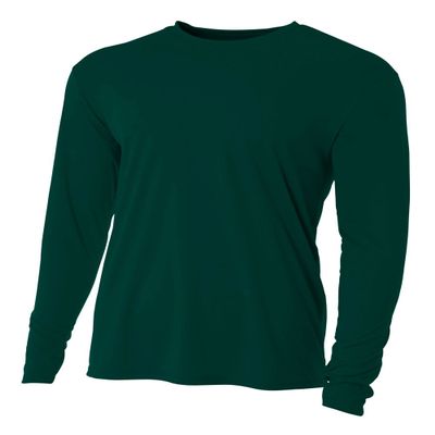 A4 Cooling Performance Long Sleeve Crew Forest 4XL
