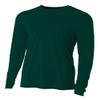 A4 Cooling Performance Long Sleeve Crew Forest 4XL view 1
