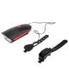 Super Bright Bike Light Set with Horn, USB Rechargeable Bike Light Set, Bicycle Front Headlight and Back Taillight Easy to Install with Bell for Men Women Kids Road Mountain Bike, Red view 3