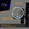 SOPOGER Archery Bow Sight for Compound Bows Target Hunting Single Pin or 5 Pin Bow Sight with 6X 1.75 Scope Lens Long Bar Right Hand for Quicker Sight Acquisition - Combos Available (5 Pin(6X) view 2