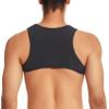 Fldy Mens Sexy Sleeveless Muscle Half Tank Top Vest T-Shirts Sports Bras Crop Tops Sport Chest Harness Black Medium view 2