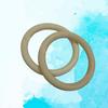 INOOMP A Pair of Gymnastic Rings Rings for Full Body Strength and Muscular Bodyweight Training Cross- Training Workouts (28mm) Goods view 3