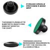 INSCOOL Air Hockey Pushers and Air Hockey Pucks Paddles, Goal Handles Paddles Replacement Accessories for Game Tables(4 Red and Black Pushers, 8 Red and Black Pucks) view 3