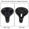 Bicycle Saddle Pad,Bike Seat Cover , Bike Saddle Cushion, Shock Absorption Bicycle Saddle Cushion Padwith Reflective Strip for Exercise, Mountain, Road, Stationary Spin Bike, Bike Seat Cover ,Bic view 3