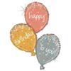 burton + BURTON 40" Packaged Rose Gold Birthday Balloon view 1