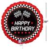 18" PKG HBD Checkered Flag Birthday view 2
