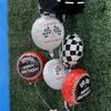 18" PKG HBD Checkered Flag Birthday view 3