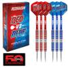 RED DRAGON Team Red v Team Blue 20 Gram Steel Professional Steel Darts Set with Flights and Shafts (Stems) view 1