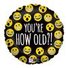 burton + BURTON 18" PKG How Old Emoji Balloon view 1