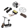 Electric Scooter Motor, DC 12V 250W 2750RPM High Speed Kart Motor Kit with Controller, 72 Teeth Chain Wheel, 46 Links Chain and Throttle Grip Brushed Speed Motor for DIY Part, view 1