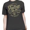 50th Birthday Gift Shirt for Men - Genuine Vintage Est. 1976 Aged to Perfection - F/Royal-003-4X view 3