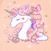 The Children's Place Girls Unicorn Long Sleeve Graphic T-Shirts,Multipacks Rainbow/Music Cat/Unicorn 3-Pack Large view 4