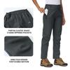 YSENTO Women's Fleece Lined Pants Winter Snow Ski Waterproof Insulated Softshell Hiking Mountain Pants Dark Grey Size M view 4