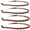 Showman Argentina Cow Leather Wither Strap w/Color Braided Leather Accent (Black) view 2