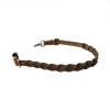 Showman Argentina Cow Leather Wither Strap w/Color Braided Leather Accent (Black) view 3